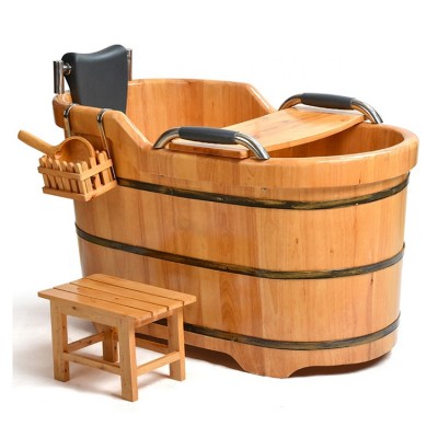 wholesale portable wood bathtub price